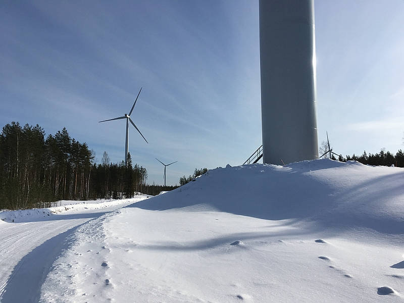 Windpark Haapajärvi in Finnland. / Foto: ABO Wind
