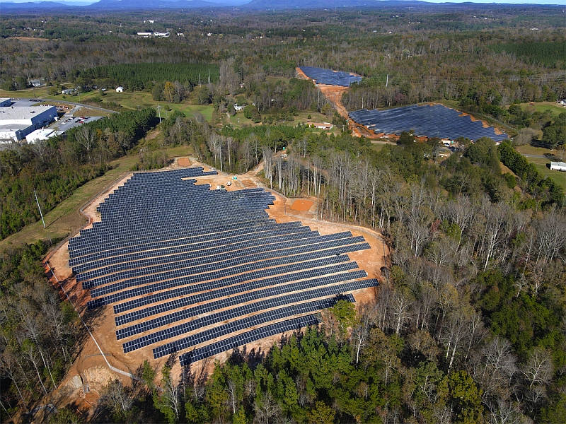 Clear Solarpark in den USA. / Foto: hep