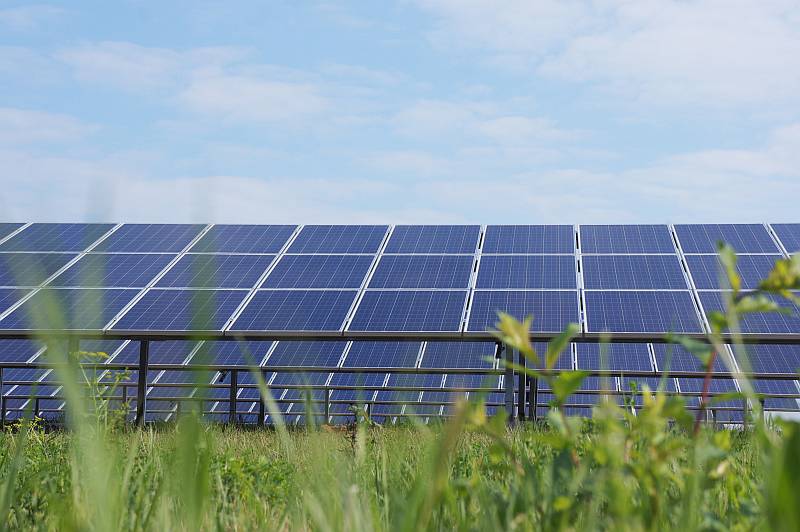 Photovoltaik-Anlage von Naturstrom. / Foto: Unternehmen