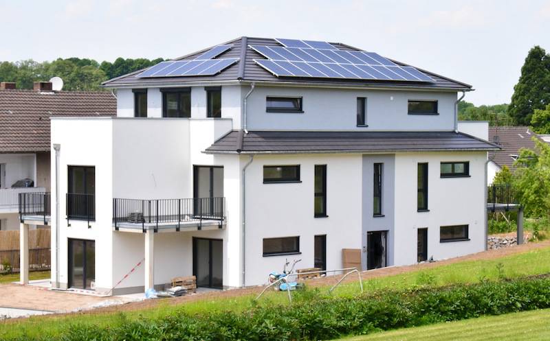 Mieterstromanlagen in Wachtberg. / Foto: Einhundert Energie