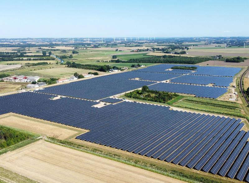 Solarpark von Encavis. Das Hamburger Unternehmen gehört zu den ECOreporter-Aktien-Favoriten. / Foto: Encavis