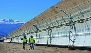 Solartermische Großkraftwerke sollten eine Schlüsselrolle bei Desertec spielen. / Foto: Schott Solar