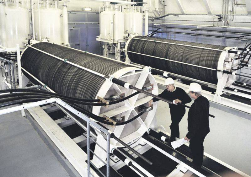 Wasserstoff-Elektrolyseur von Nel. Die Aktie des norwegischen Unternehmens ist im GG Wasserstoff vertreten. / Foto: Nel