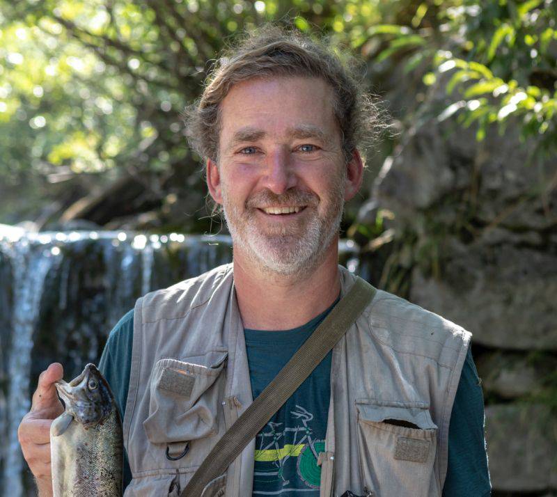 Christoph Baldegger von Bonafide ist passonierter Angler. Foto: Bonafide