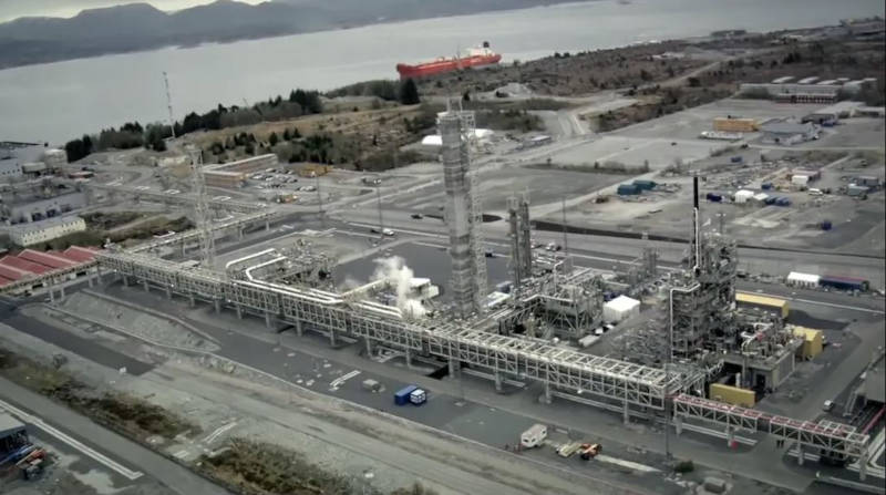 Im Technology Centre Mongstad in Norwegen unterhält Aker Carbon Capture die weltweit größte Forschungsanlage für Kohlenstoffabscheidung. / Foto: Aker Carbon Capture
