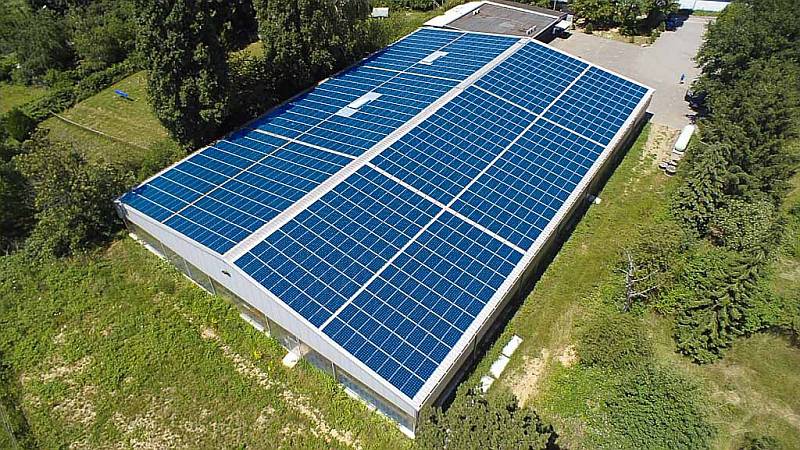 Solaranlage von Sun Contracting in Saarbrücken. / Foto: Unternehmen