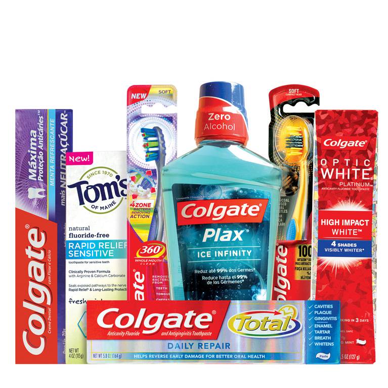 Produkte von Colgate-Palmolive. / Foto: Unternehmen