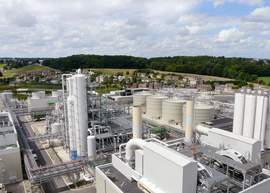 Bild: Ethanolproduktion der CropEnergies AG. / Foto: Unternehmen