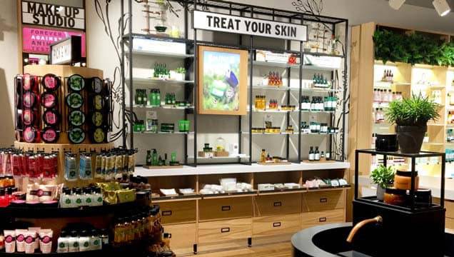 Filiale von The Body Shop. / Foto: Unternehmen