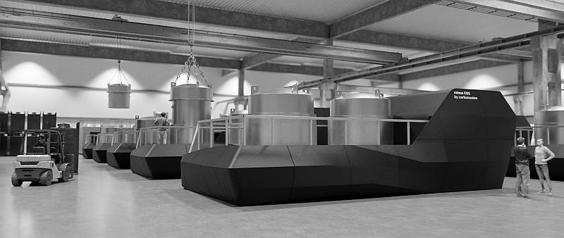Testanlage der carbonauten GmbH. / Foto: carbonauten GmbH