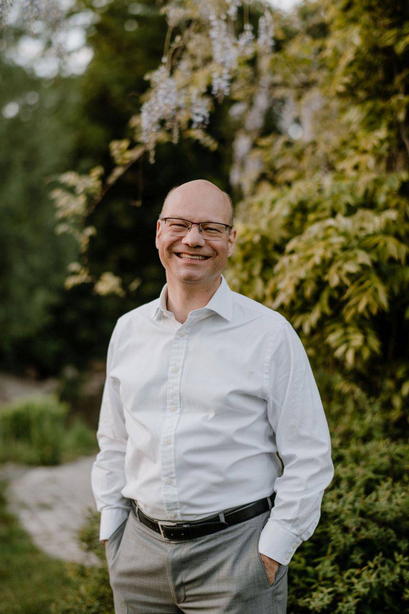 Dr. Stefan Klotz ist einer der Geschäftsführer der Grüne Welt GmbH. / Foto: Sonja Pöhlmann Photography