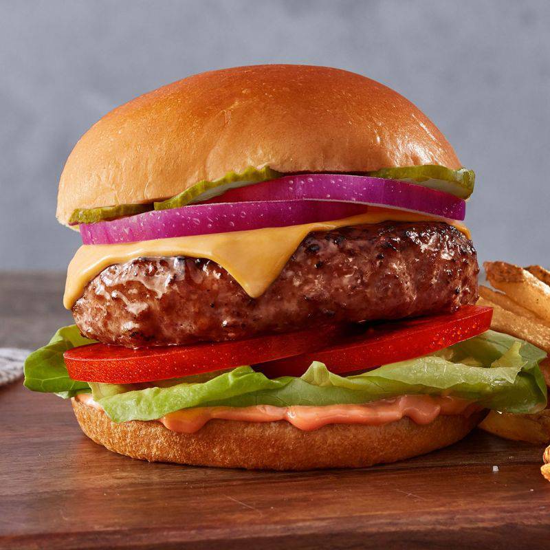 Veganer Burger von Beyond Meat. / Foto: Unternehmen