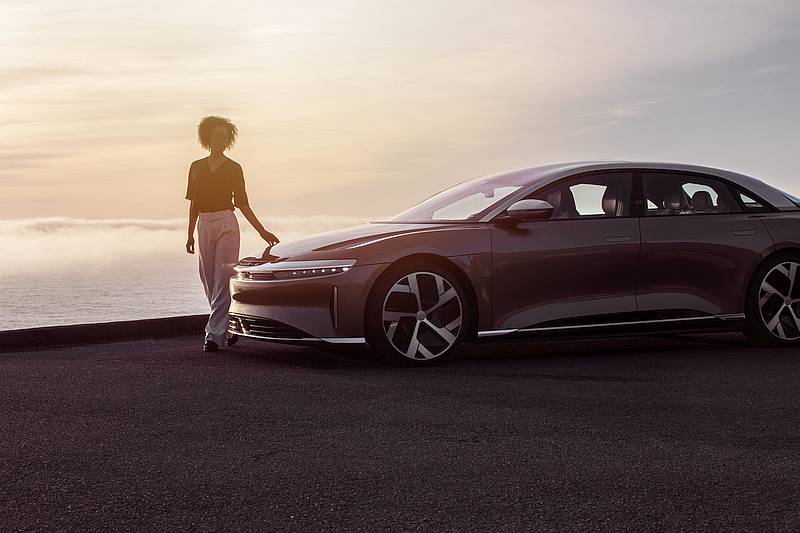 Der Lucid Air - ein schickes Elektroauto, an der Börse bislang aber eine Katastrophe. / Foto: Lucid