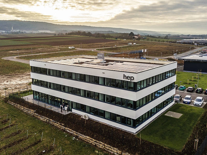 hep-Zentrale in Güglingen. / Foto: Unternehmen