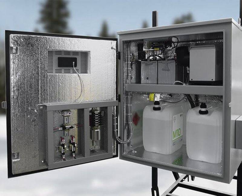Brennstoffzellensystem zur mobilen Stromversorgung von SFC Energy - fällt das schon unter Rüstung? / Foto: SFC Energy