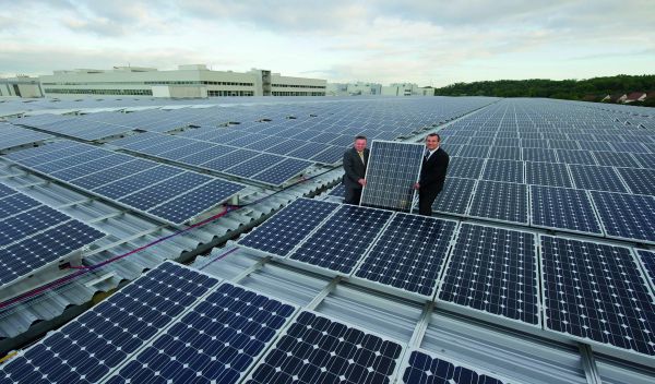 Dachanlage einer Beteiligung der PT Erneuerbare Energien GmbH. / Foto: Unternehnen