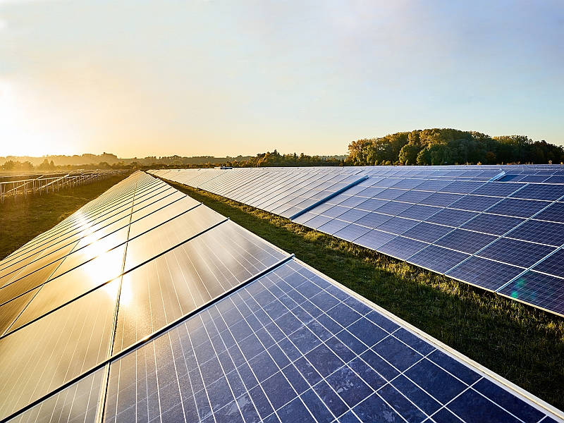 Solarpark von hep in Nordendorf. / Foto: hep