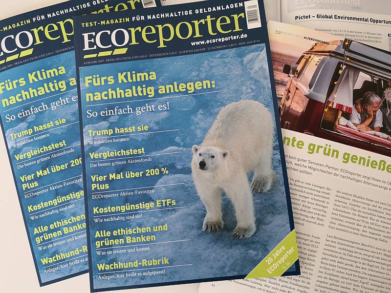 Aktuelles ECOreporter-Magazin. / Foto: ECOreporter